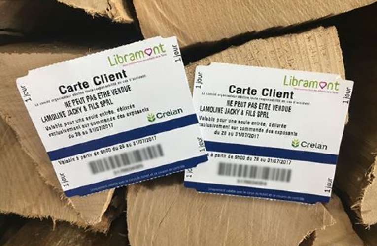 concours facebook pour gagner 2 x 1 place pour la foire à libramont