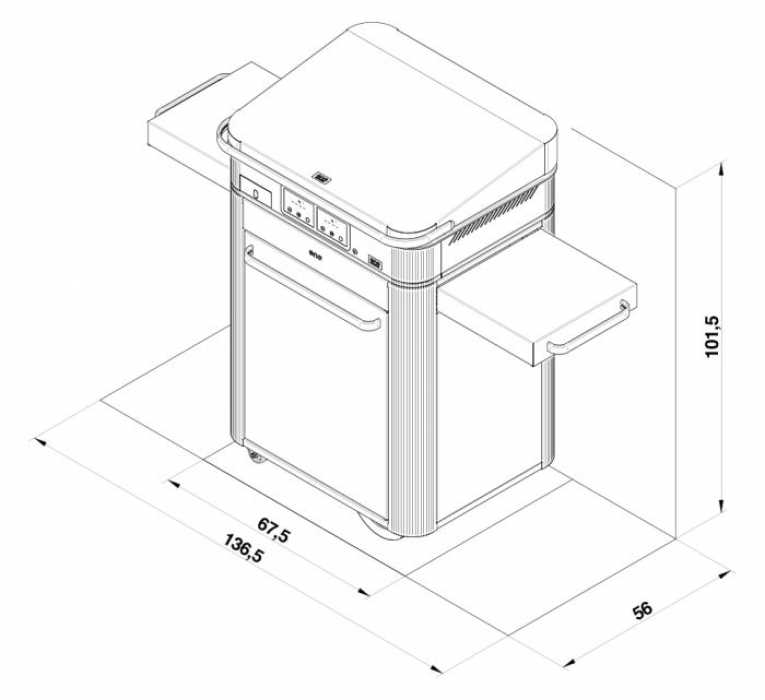 Combo Enosign Inox Elektra - 65 - Eno