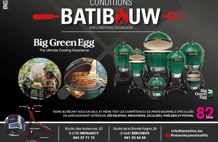 Conditions Batibouw chez Big Green Egg