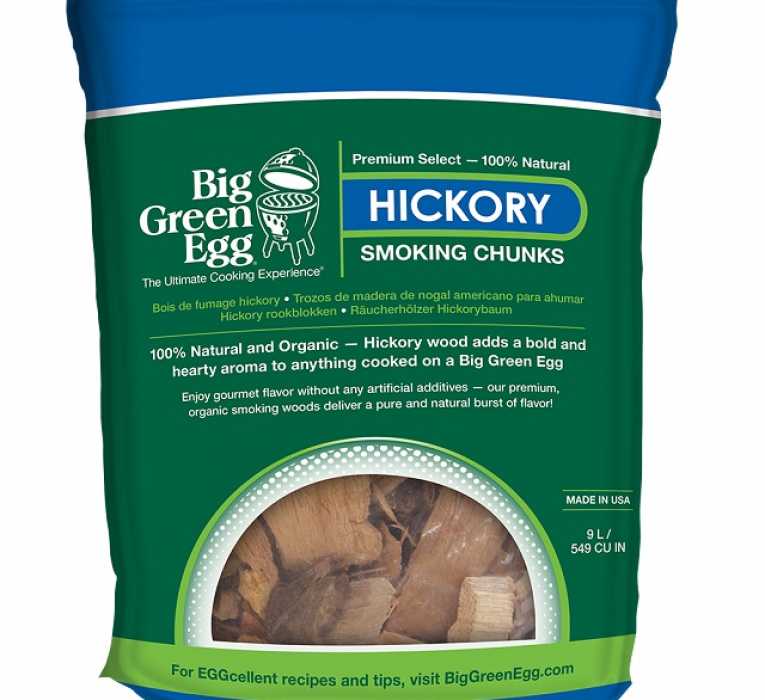 Morceaux de bois - Hickory - Big green egg